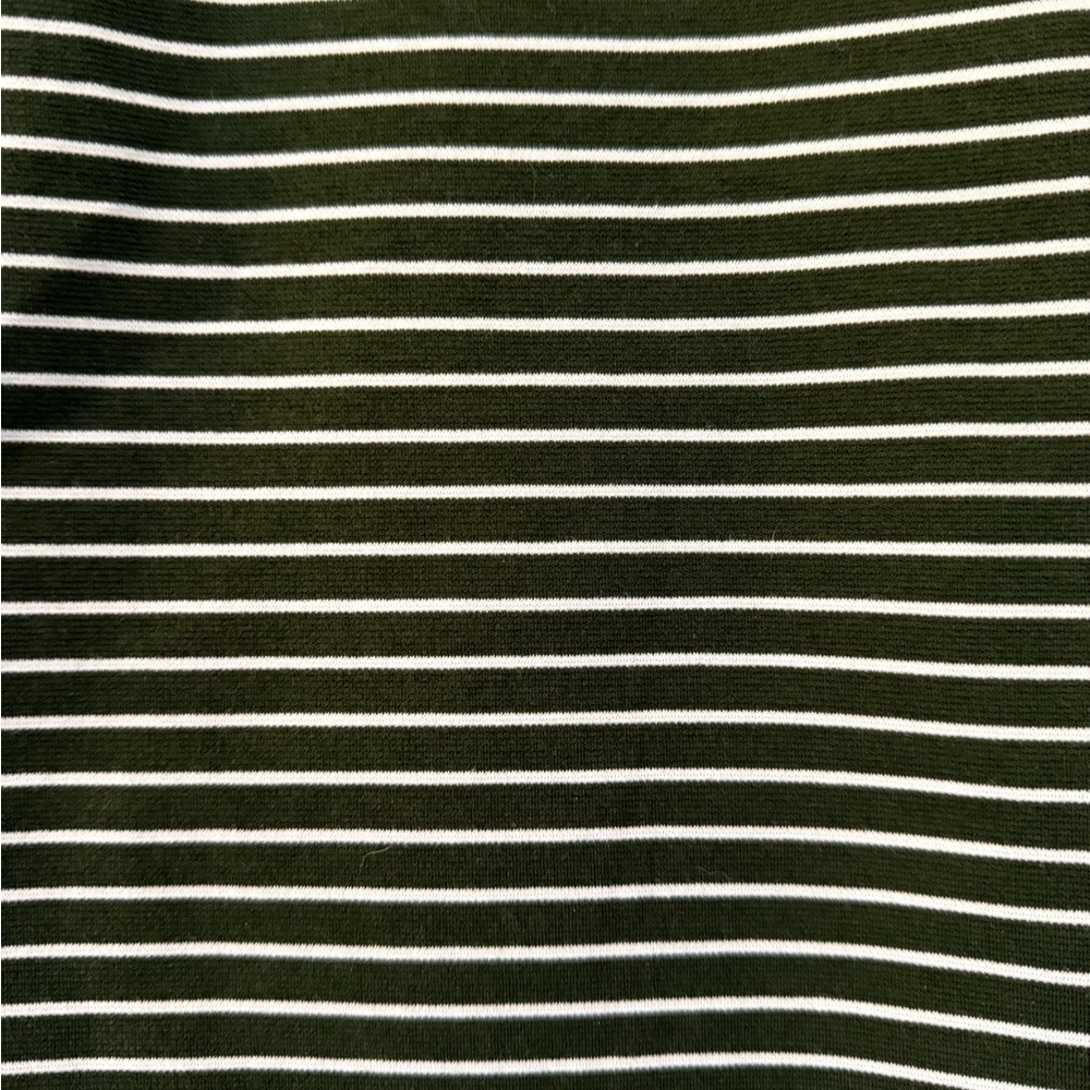 Old Navy Green and White Striped Pencil Skirt - Picture 2 of 5